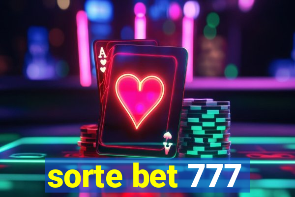 sorte bet 777